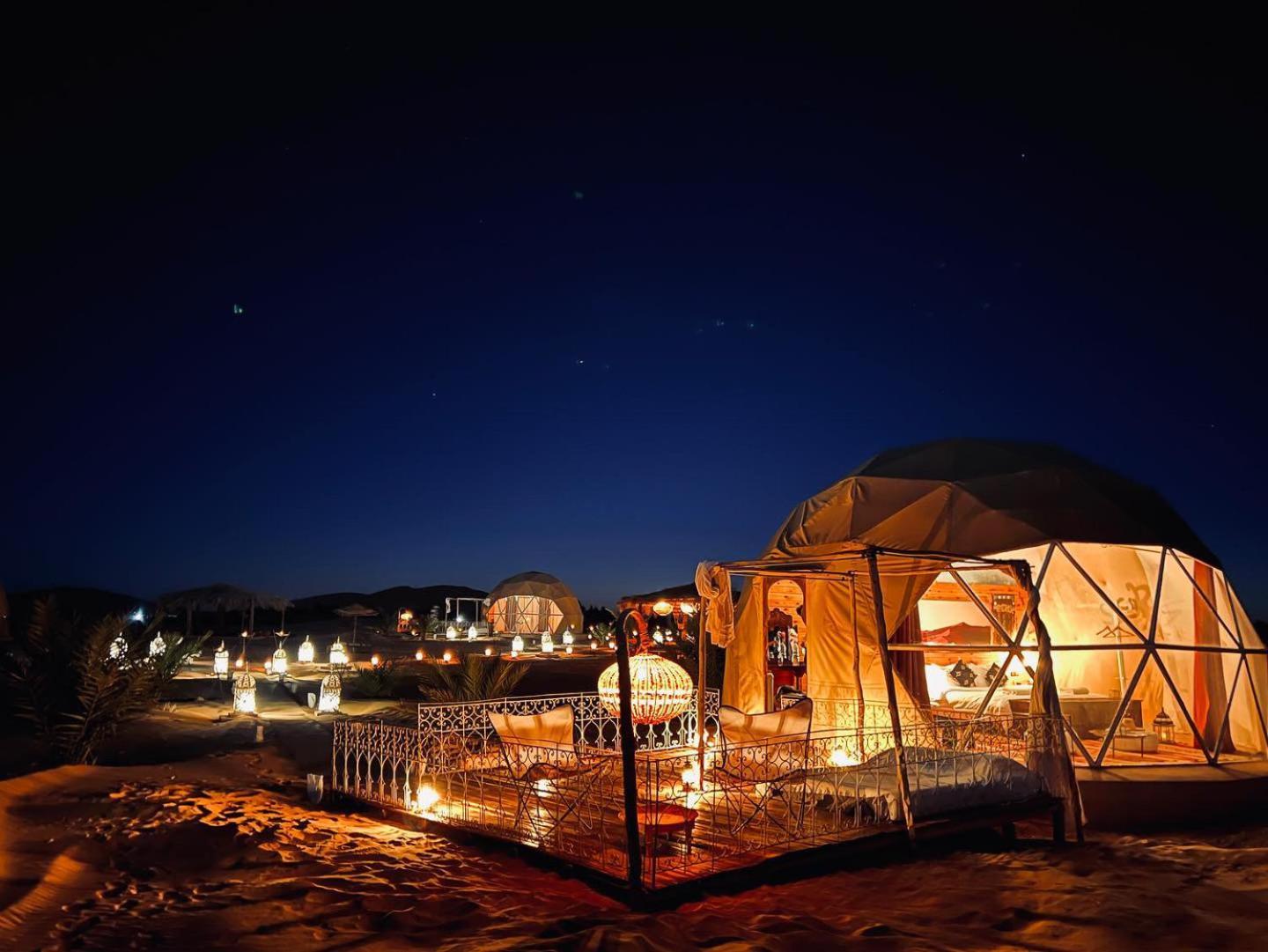Hotel Sunrise Sahara Camp Merzouga Exterior foto