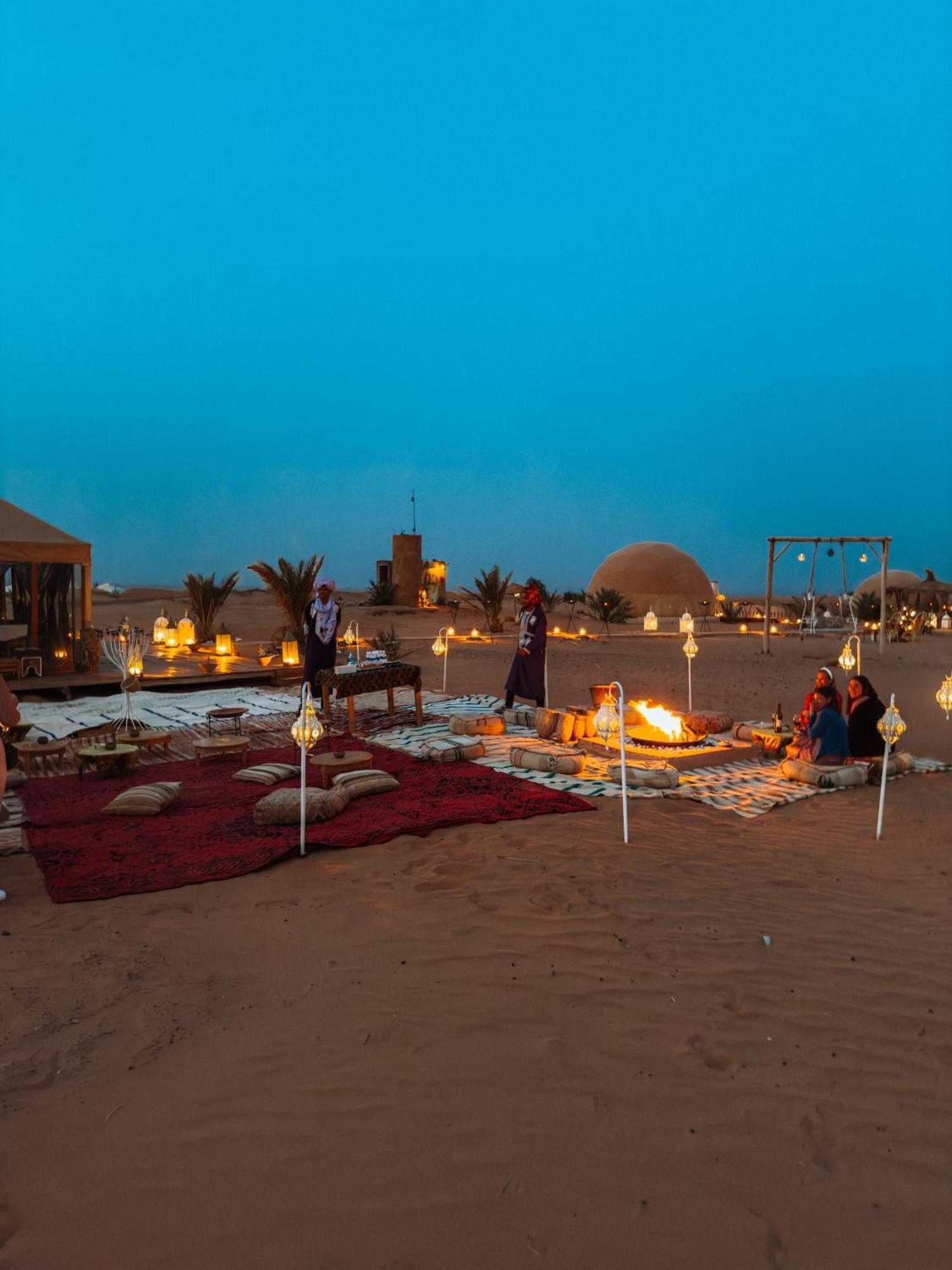 Hotel Sunrise Sahara Camp Merzouga Exterior foto